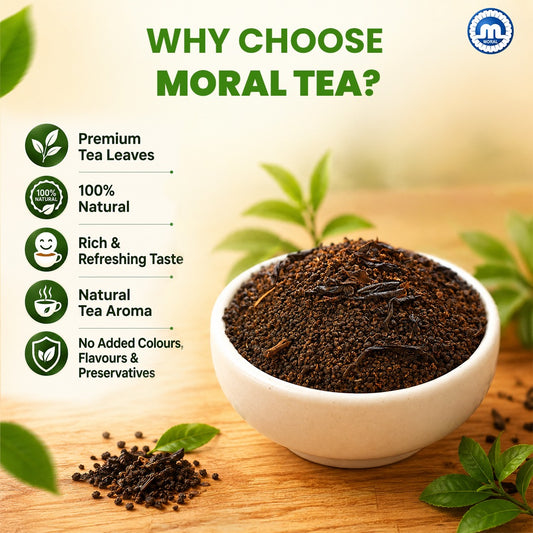 Moral Premium Natural Tea | Rich Aroma & Strong Taste | 500g