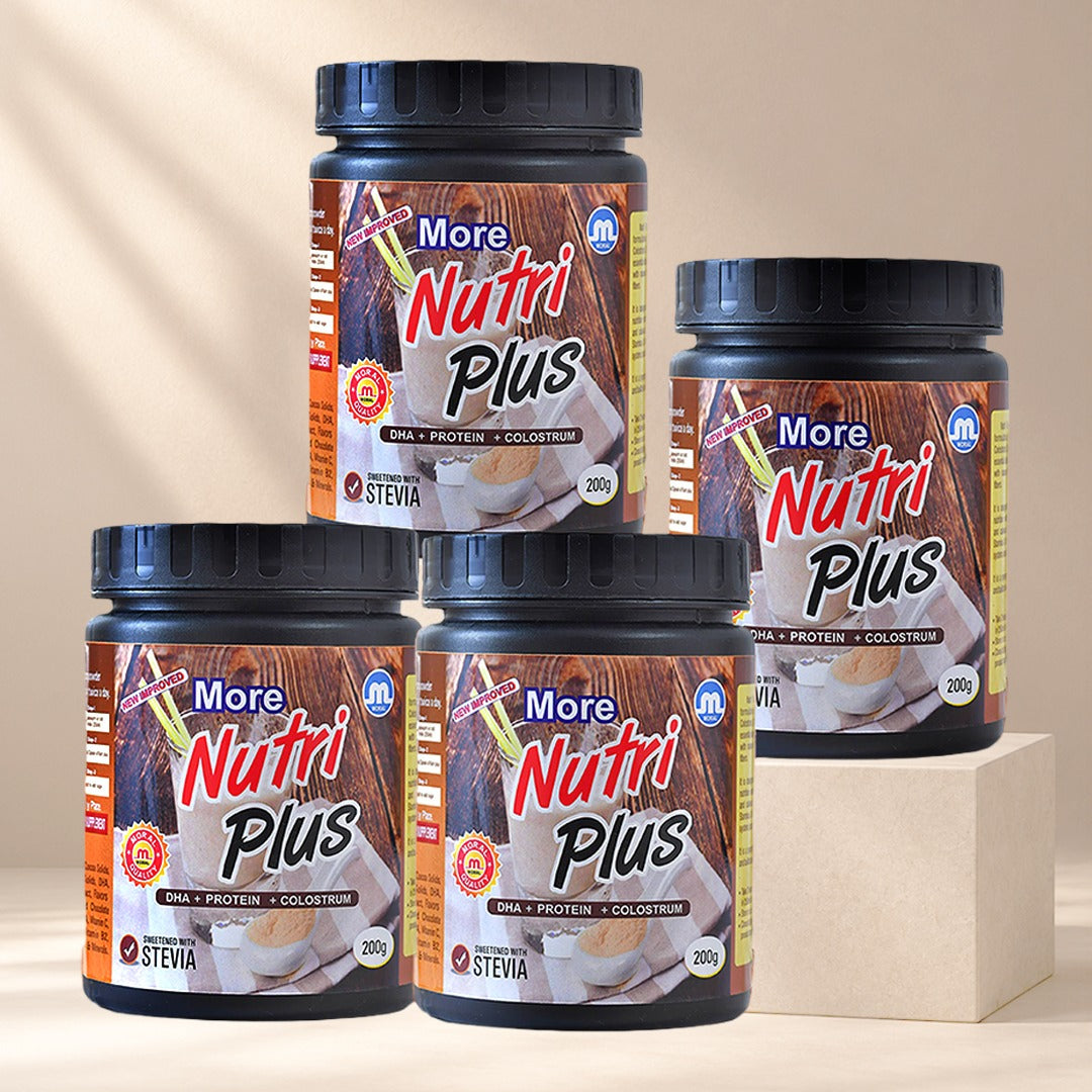 More Nutri Plus Protein Powder | Zero Added Sugar | Chocolate Flavour