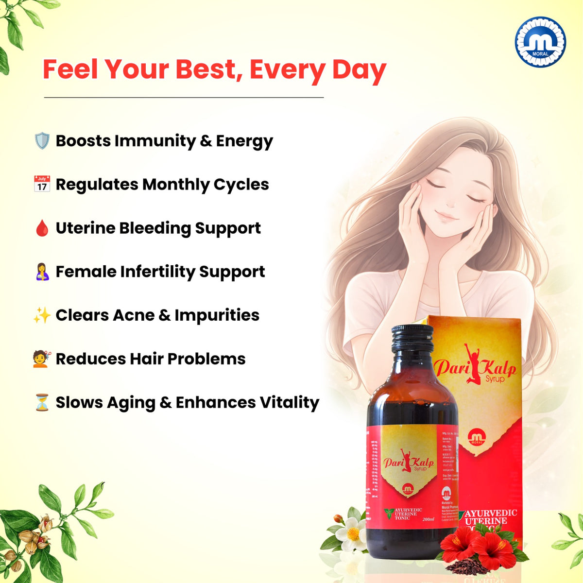 Pari Kalp Ayurvedic Women’s Wellness Tonic | Ashoka & Lodhra | 200ml