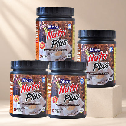 More Nutri Plus Protein Powder | Zero Added Sugar | Chocolate Flavour